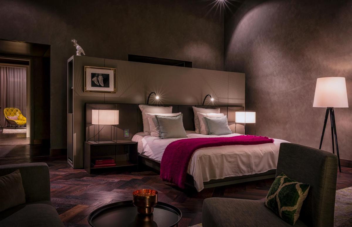 Ein Bett oder Betten in einem Zimmer der Unterkunft Das Stue