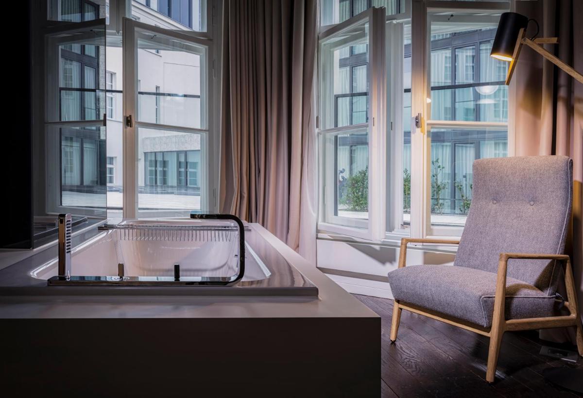 Ein Bett oder Betten in einem Zimmer der Unterkunft Das Stue