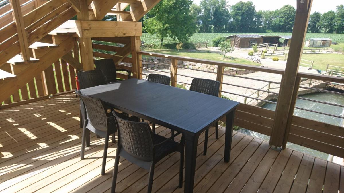 Balcon ou terrasse dans l'établissement Le Moulin d'Oscar & Spa - Mulhouse Nord