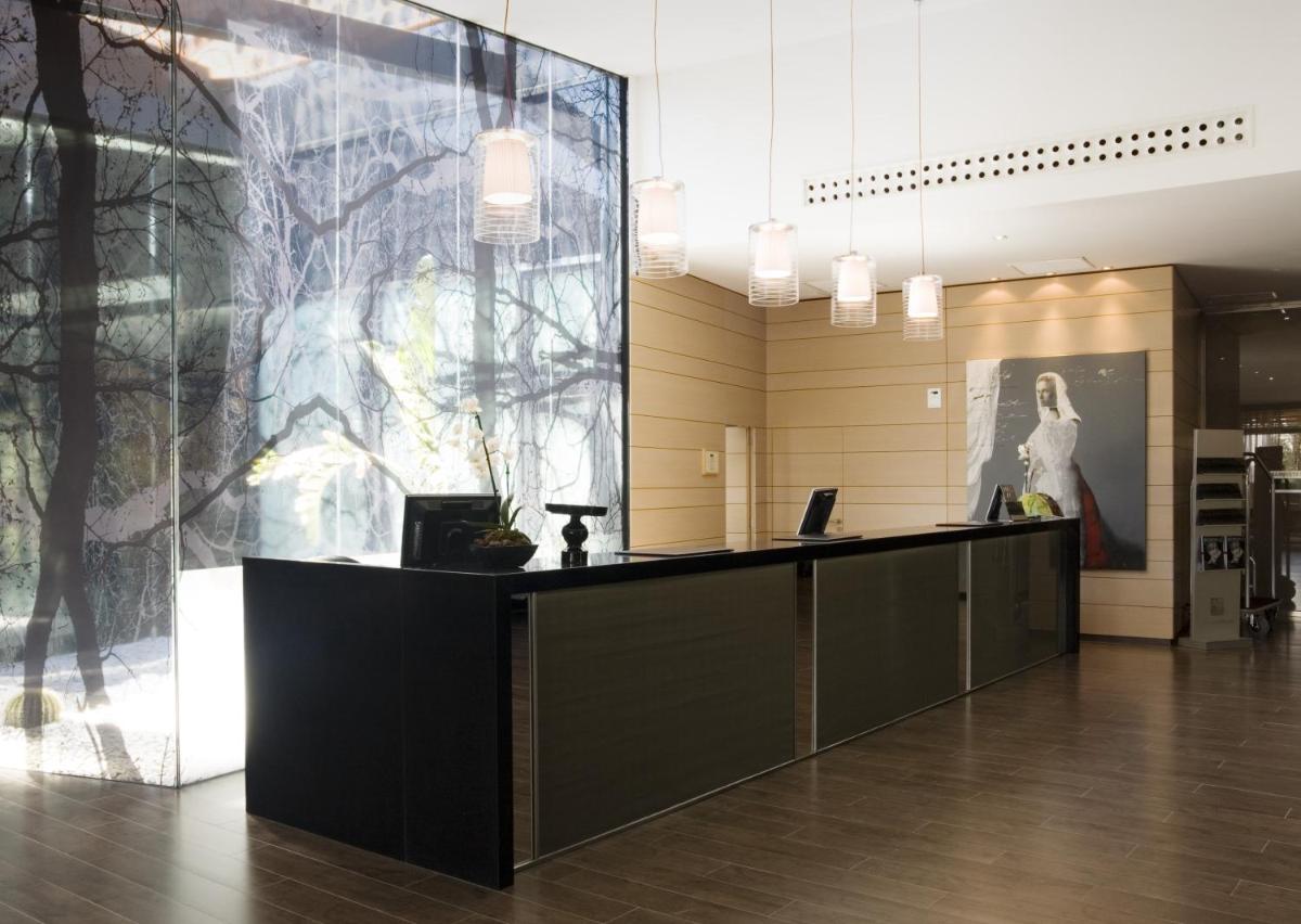 El vestíbulo o zona de recepción de Eurostars Palace