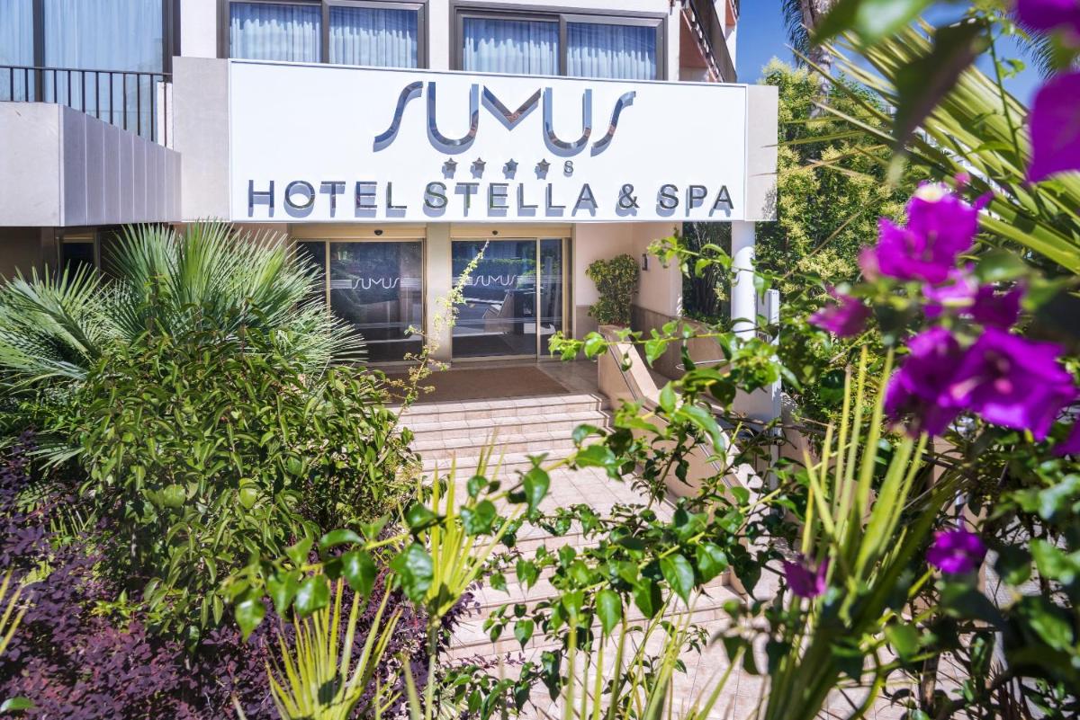 Jardín al aire libre en Sumus Hotel Stella and Spa 4S Adults Recommended