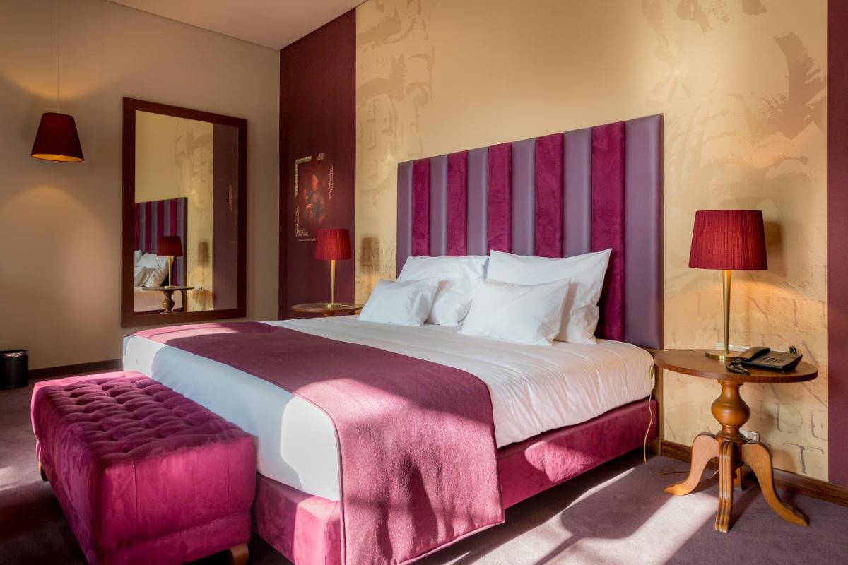Uma cama ou camas num quarto em Vila Gale Collection Braga