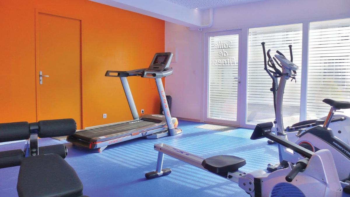Salle ou équipements de sports de l'établissement Logis Hotel Restaurant Spa Beau Site