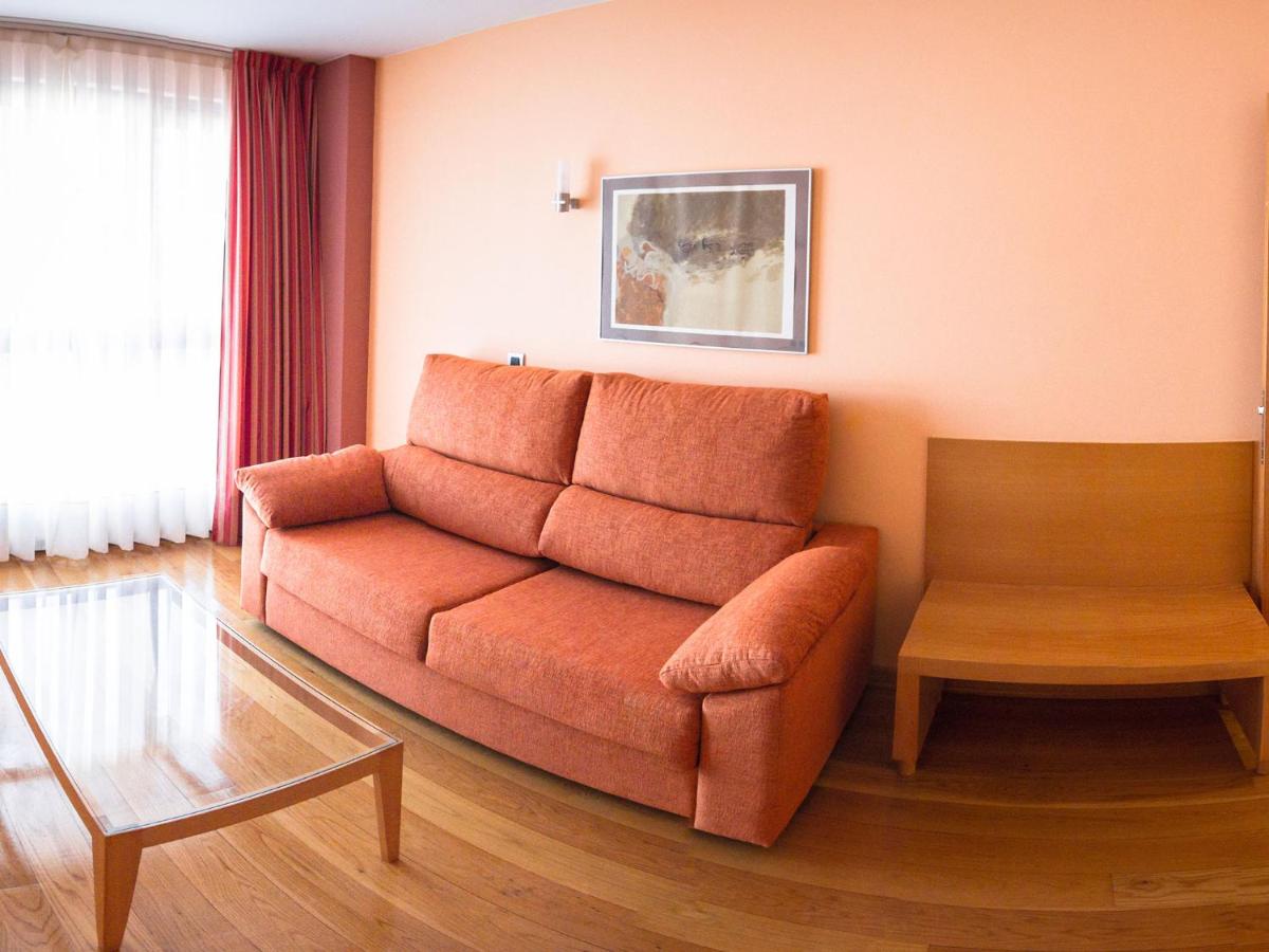 Zona de estar de Hotel La Estación de Luanco
