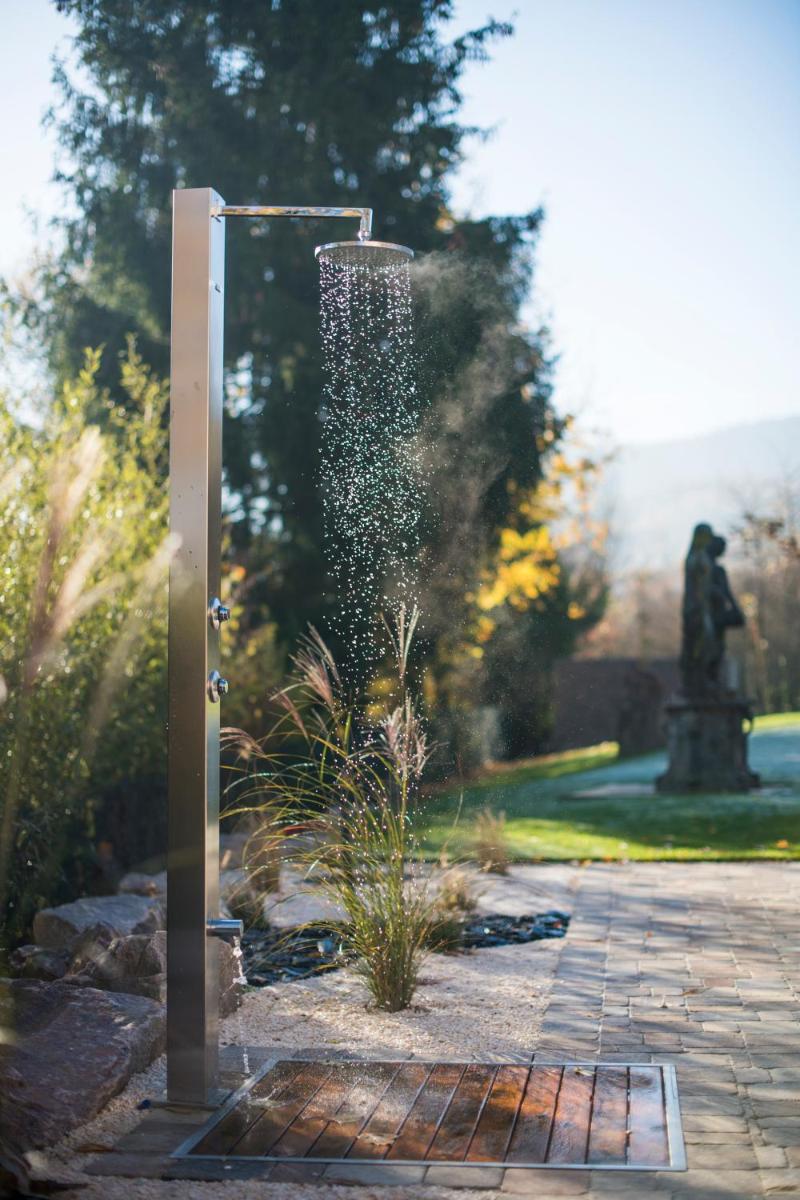 Jardin de l'établissement Hostellerie Des Châteaux & Spa