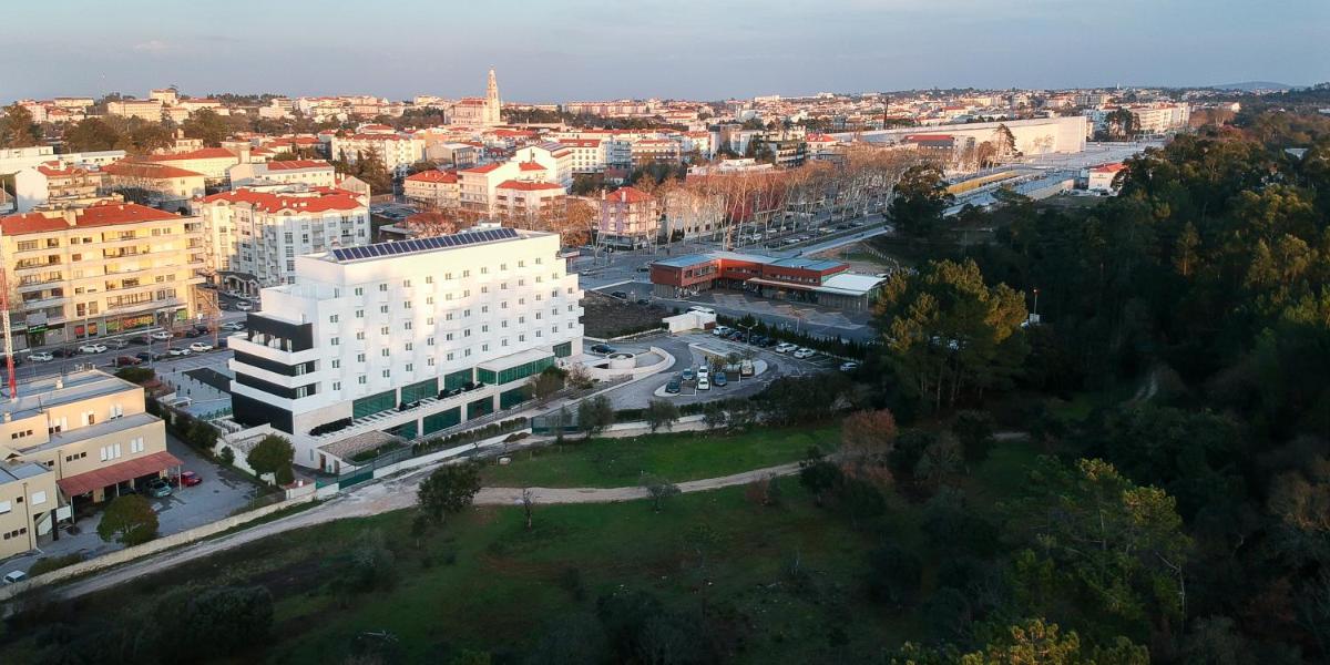 Uma vista geral de Fátima ou a vista da cidade a partir do hotel