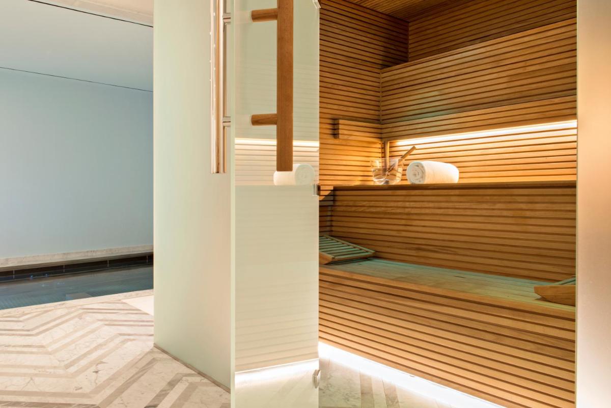 Cama o camas de una habitación en Hotel Cappuccino - Palma