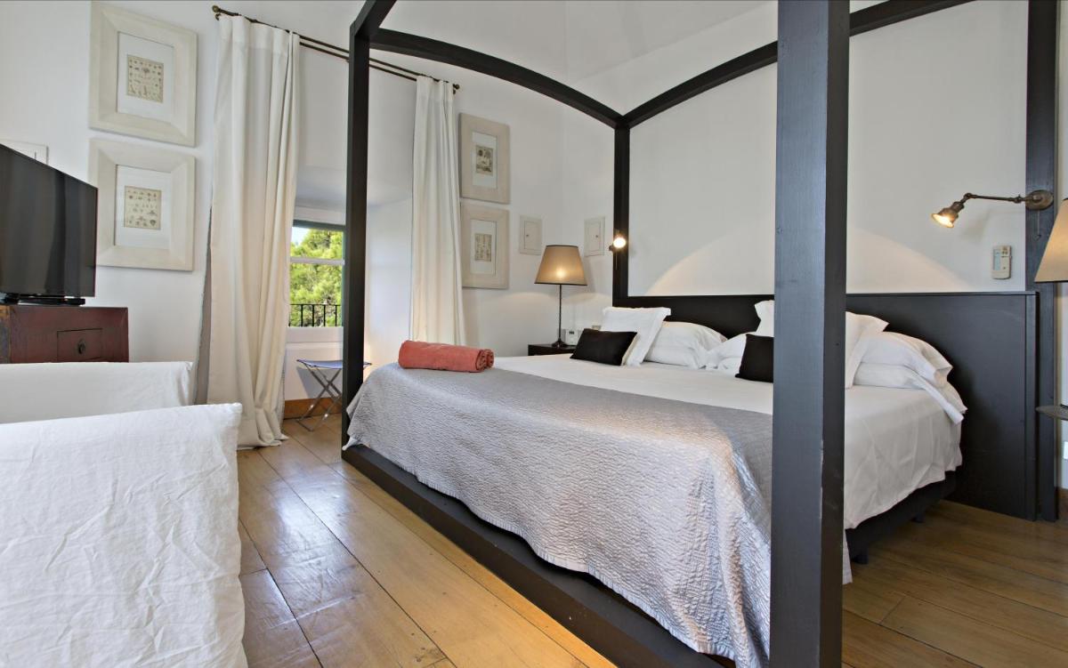 Cama o camas de una habitación en Hotel La Malcontenta