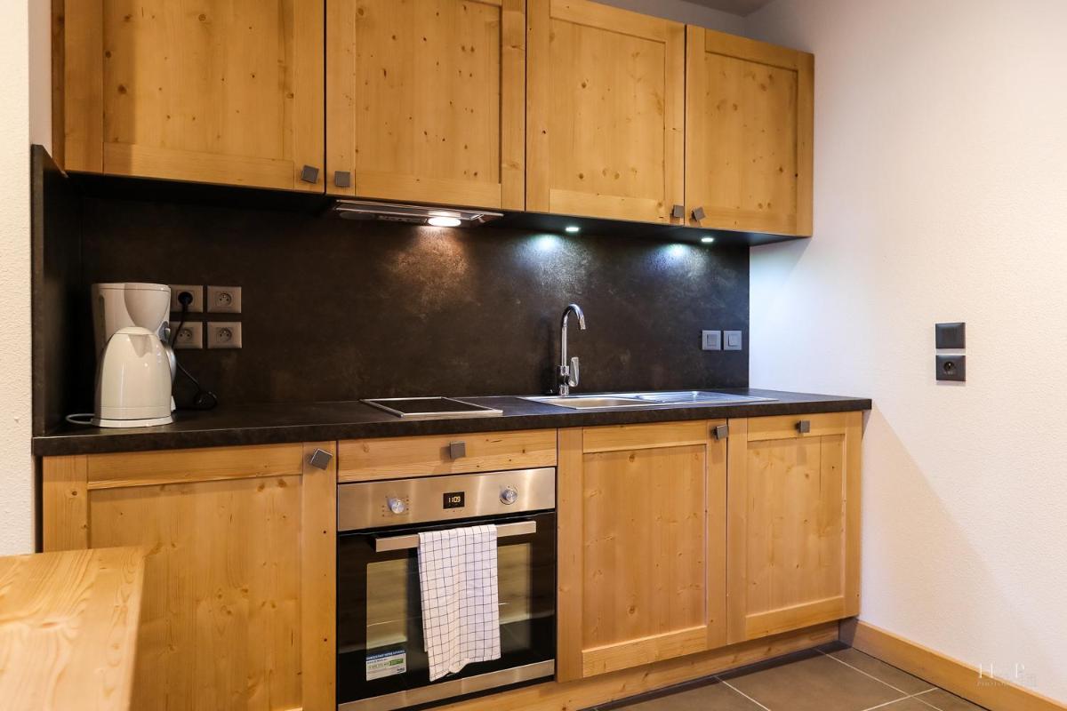 Cuisine ou kitchenette dans l'établissement TERRESENS - Les Fermes du Mont-Blanc