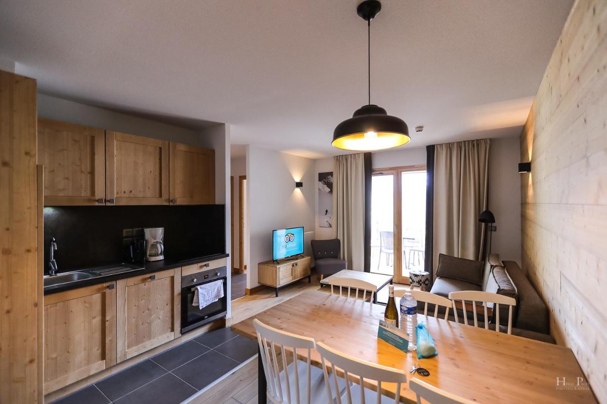 Cuisine ou kitchenette dans l'établissement TERRESENS - Les Fermes du Mont-Blanc