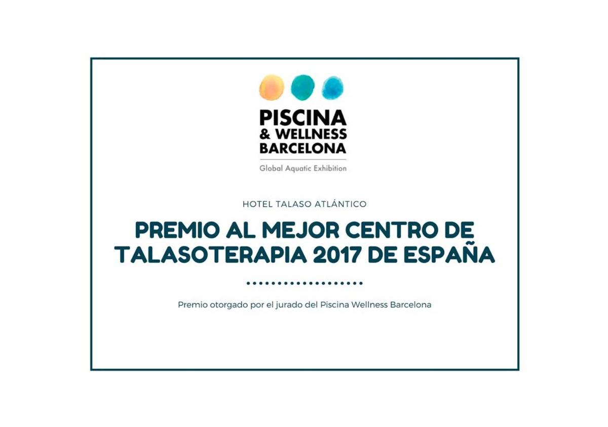 Certificado, premio, señal o documento que está expuesto en Talaso Atlántico