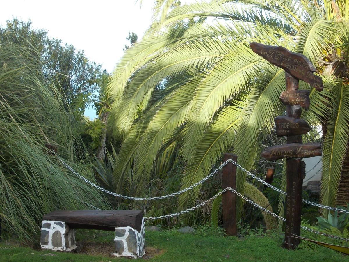 Jardín al aire libre en Hotel La Palma Romántica