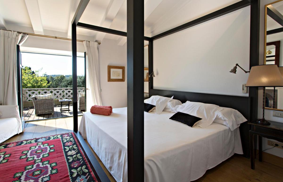 Cama o camas de una habitación en Hotel La Malcontenta