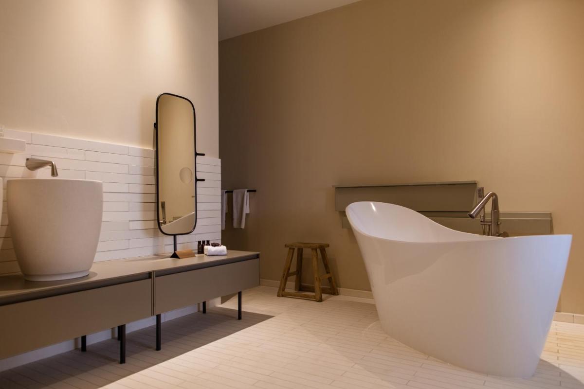 Salle de bains dans l'établissement Misincu