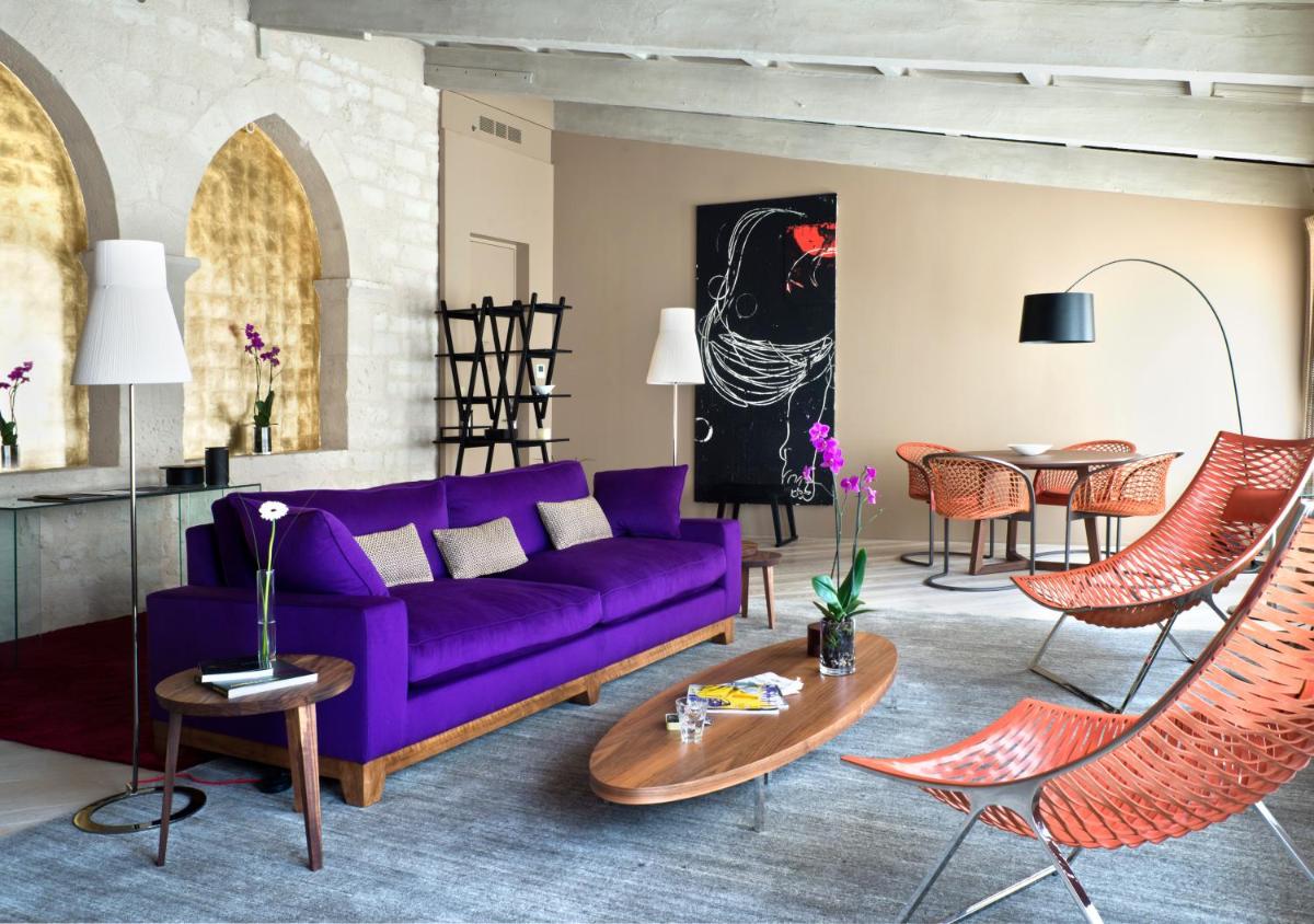 Zona de estar de Mercer Hotel Barcelona