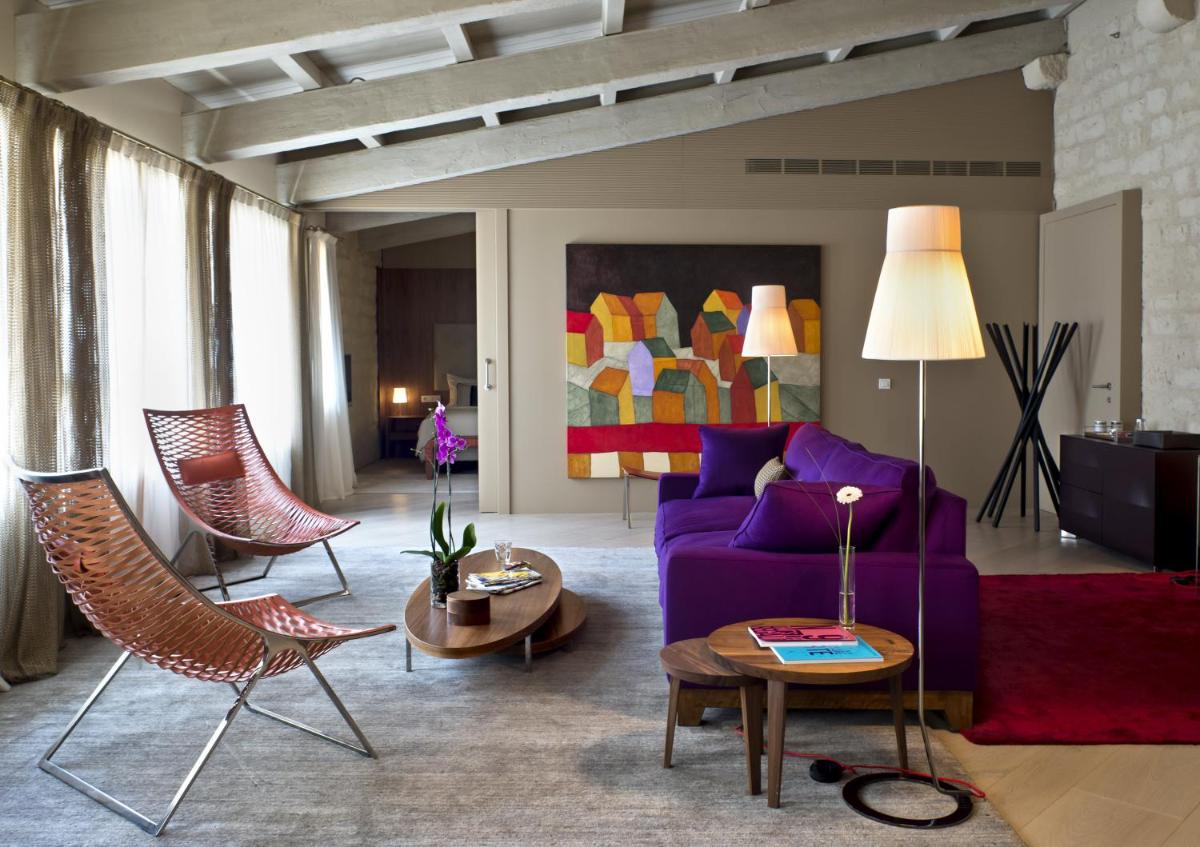 Zona de estar de Mercer Hotel Barcelona