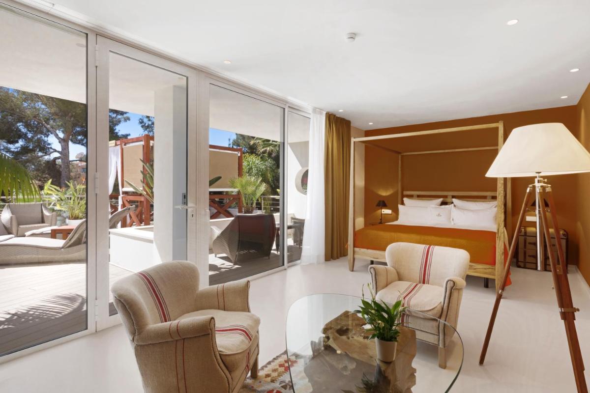 Zona de estar de Portals Hills Boutique Hotel