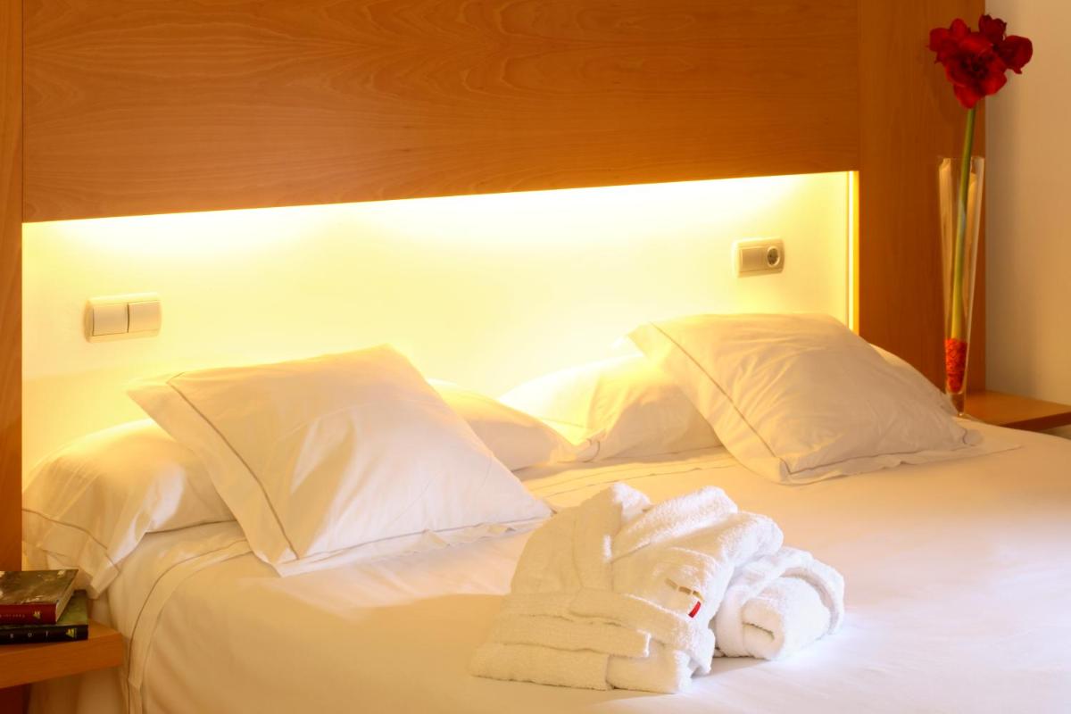 Cama o camas de una habitación en Tierra de Biescas