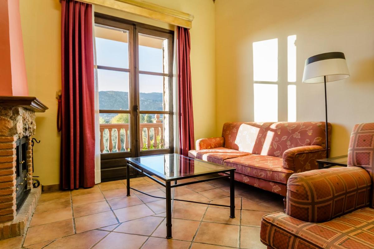Zona de estar de Hotel Rural Los Nogales