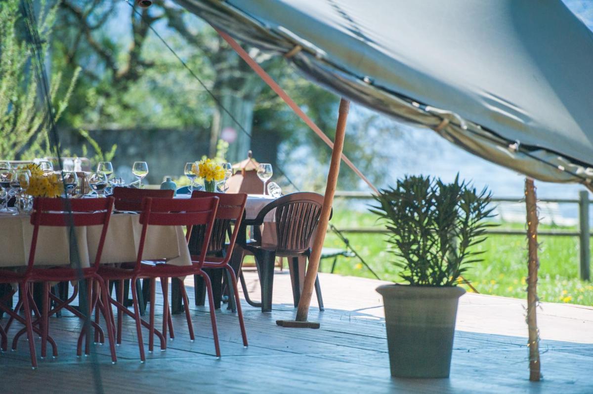 Jardin de l'établissement Hôtel Beau Site Talloires B SPA