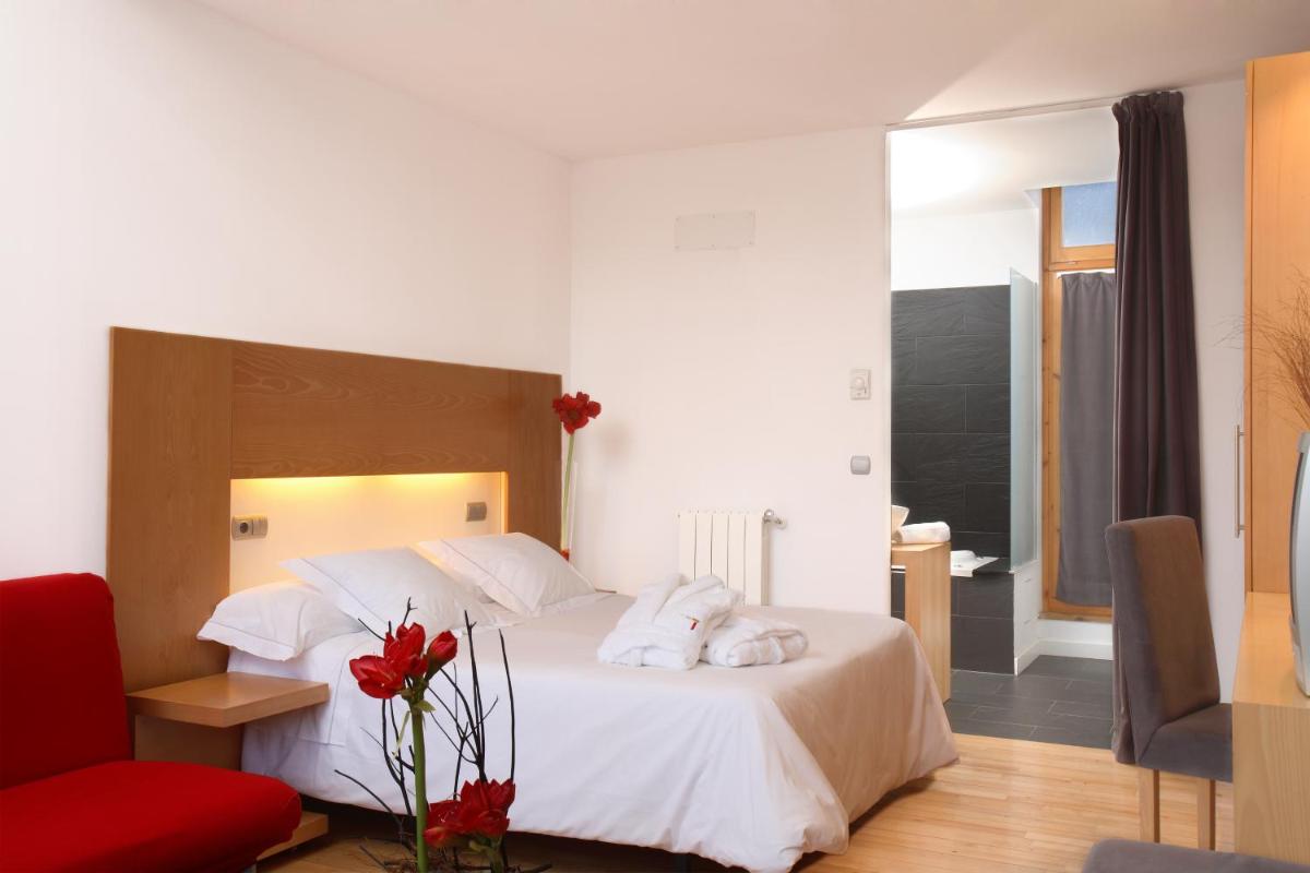 Cama o camas de una habitación en Tierra de Biescas