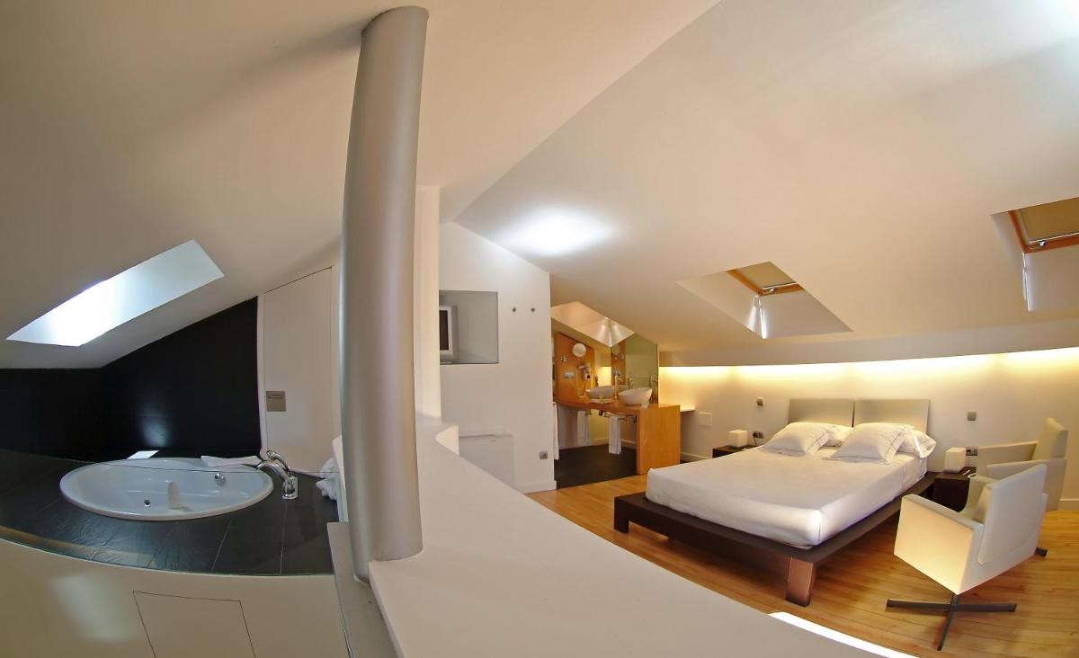 Cama o camas de una habitación en Tierra de Biescas