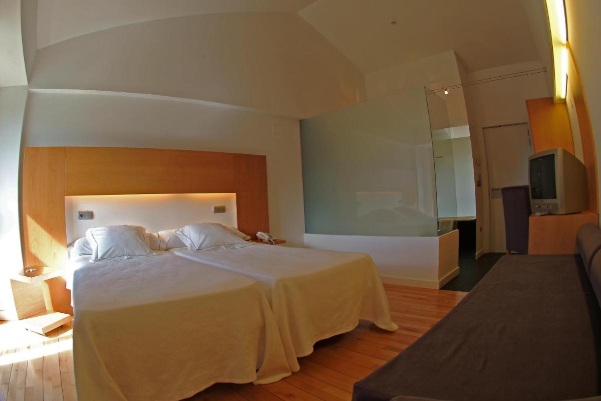Cama o camas de una habitación en Tierra de Biescas