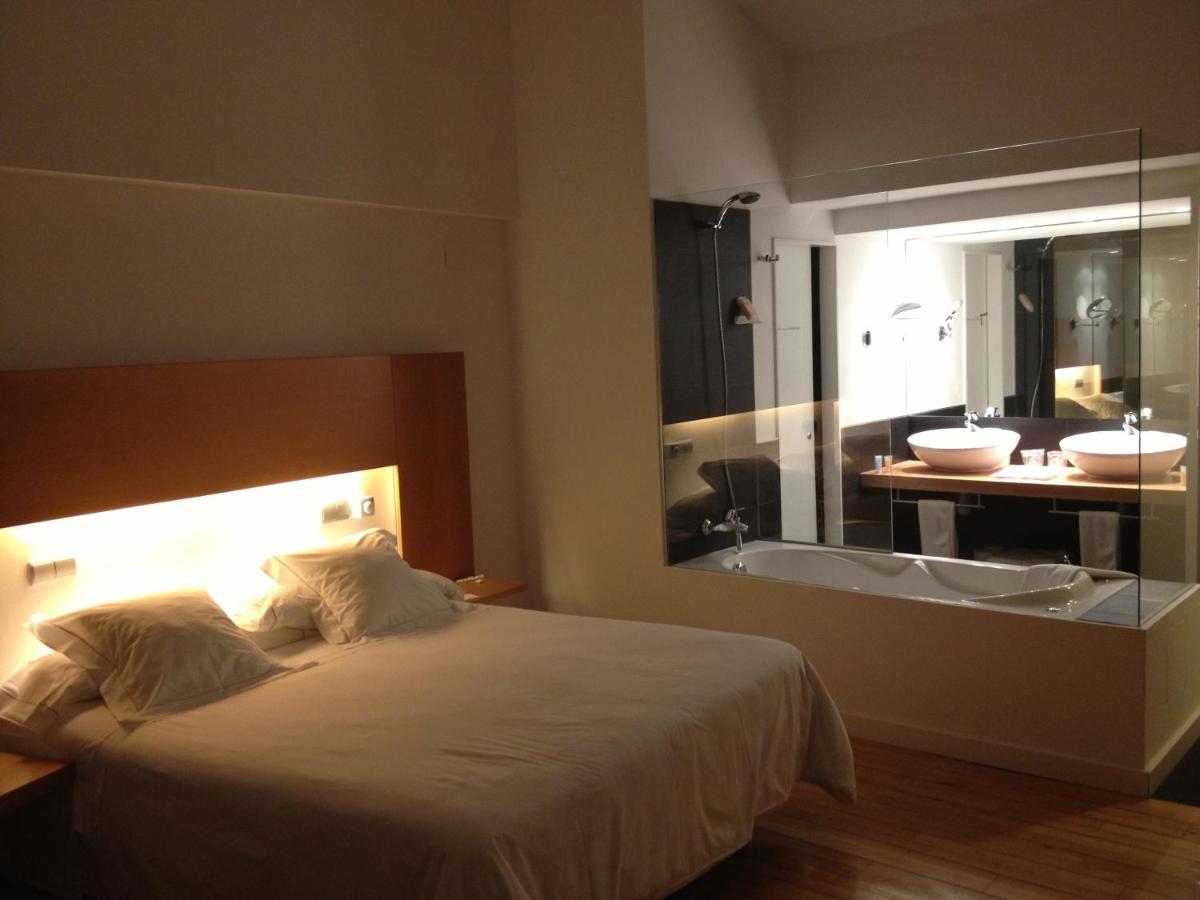 Cama o camas de una habitación en Tierra de Biescas