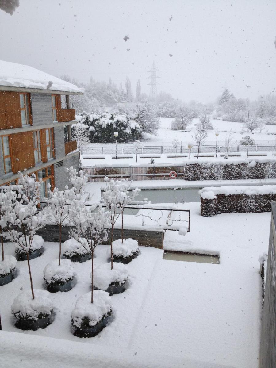 Tierra de Biescas en invierno
