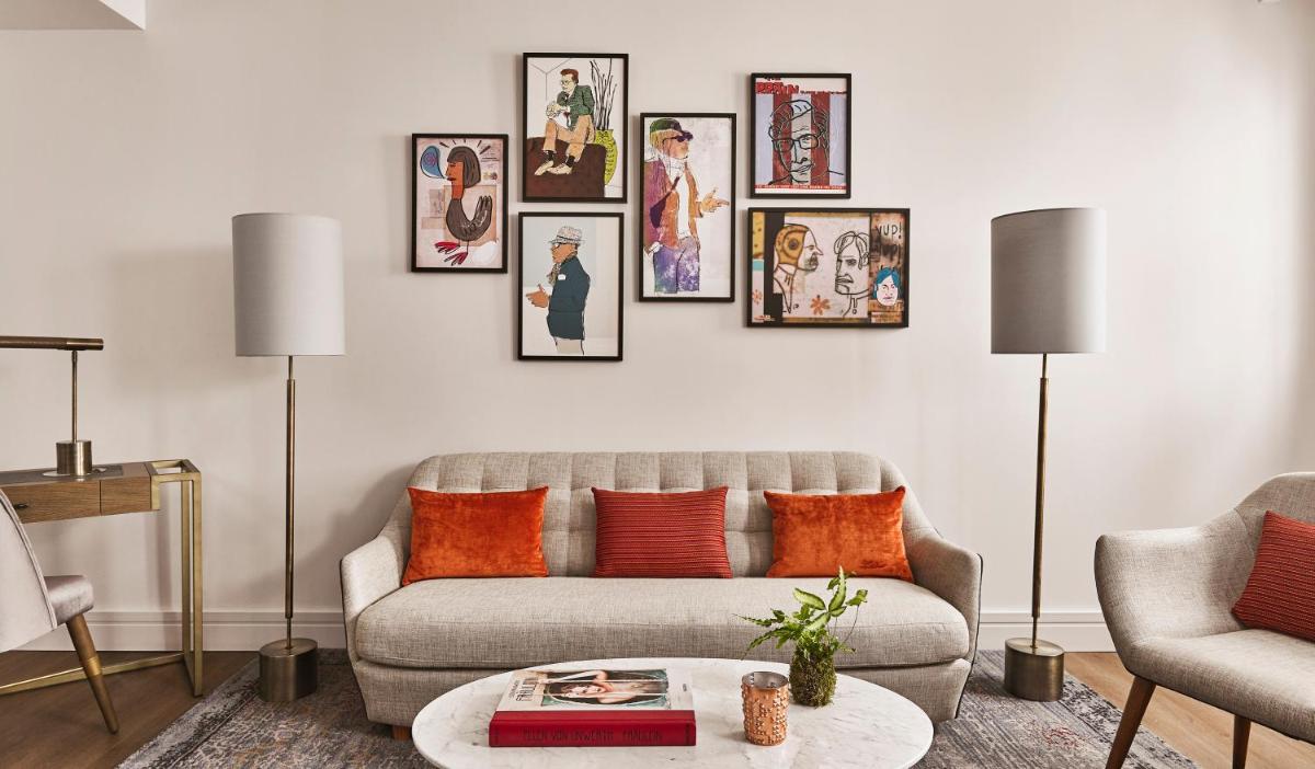 Zona de estar de Gran Hotel Inglés - The Leading Hotels of the World