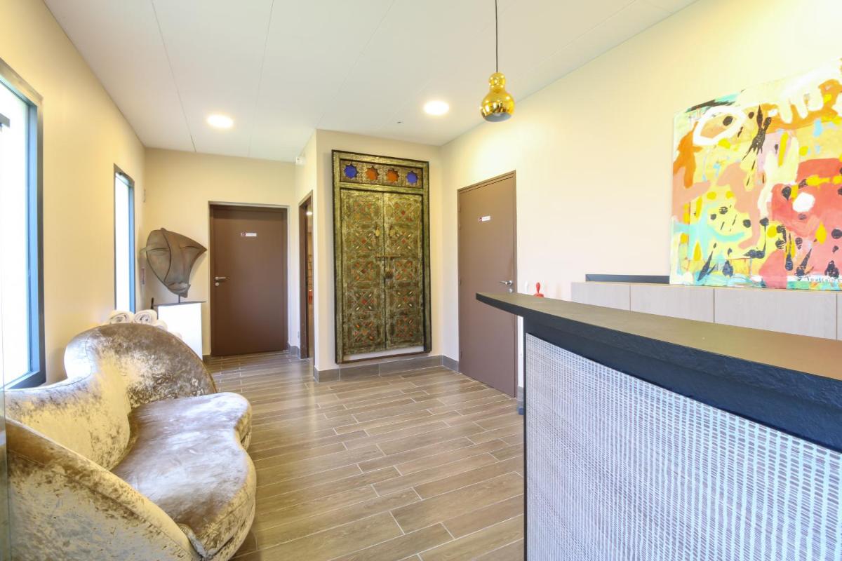 Coin salon dans l'établissement Loire & Sens