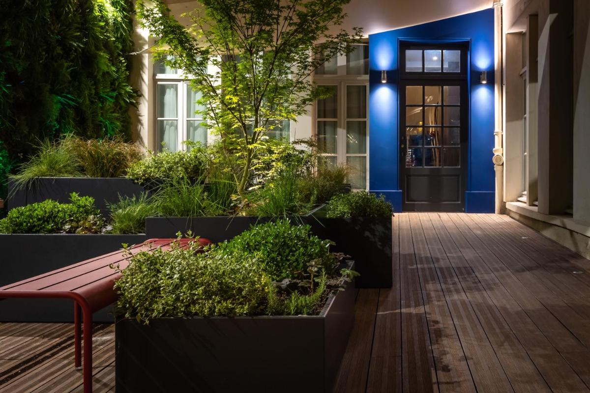 Jardin de l'établissement Résidence & Spa Le Prince Régent