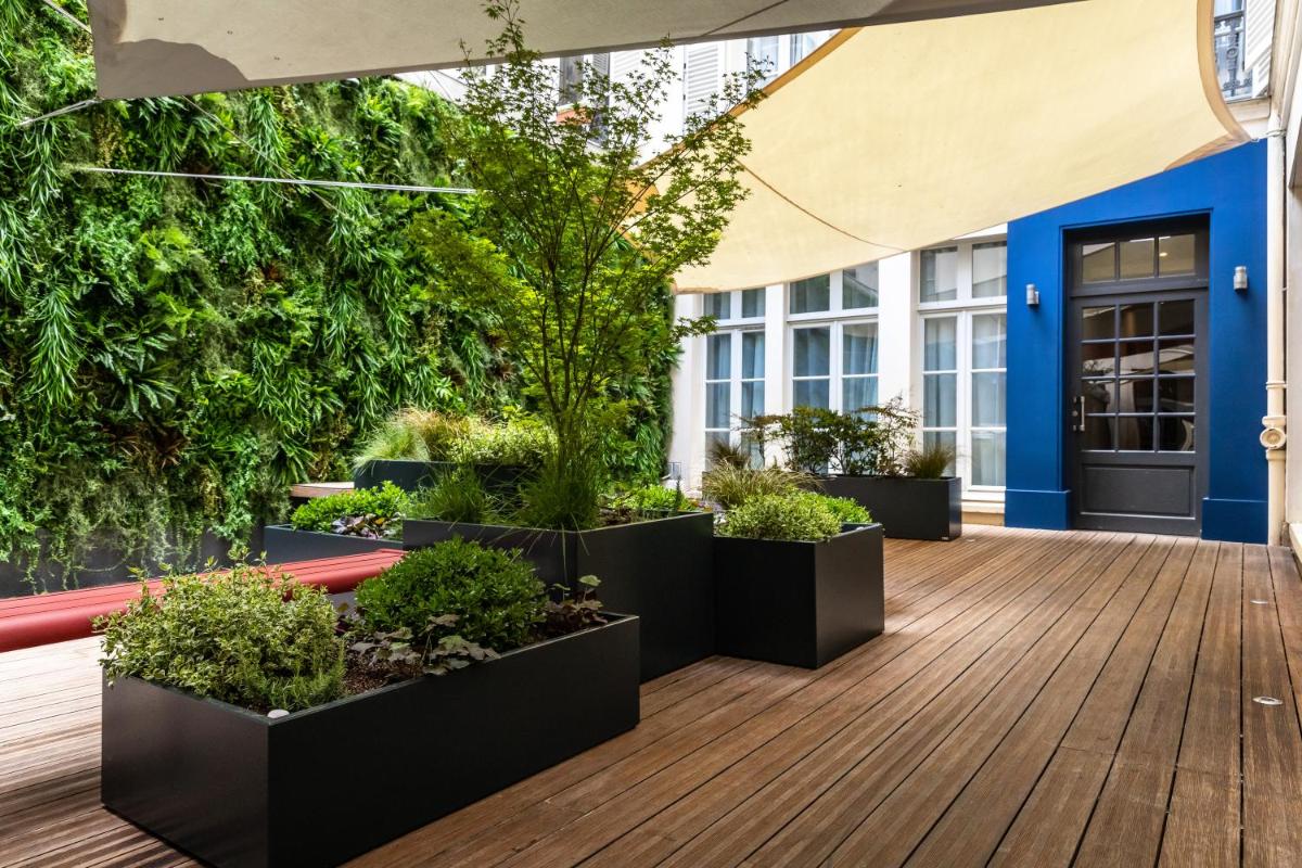 Jardin de l'établissement Résidence & Spa Le Prince Régent