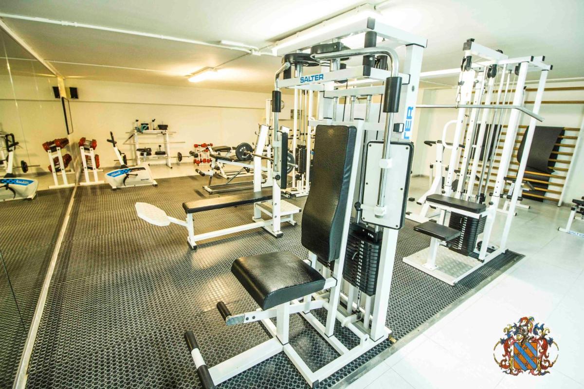 Gimnasio o instalaciones de fitness de Hotel Victoria Spa & Splay Center
