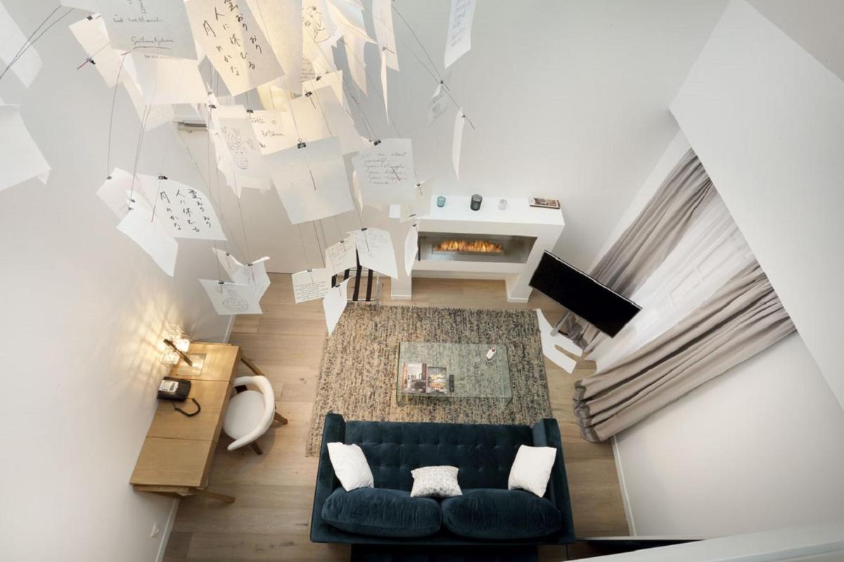 Coin salon dans l'établissement Petit Hôtel Confidentiel