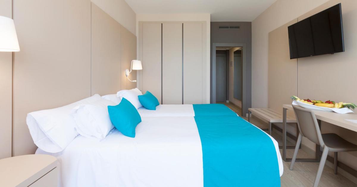 Cama o camas de una habitación en Hotel & Spa Peñiscola Palace