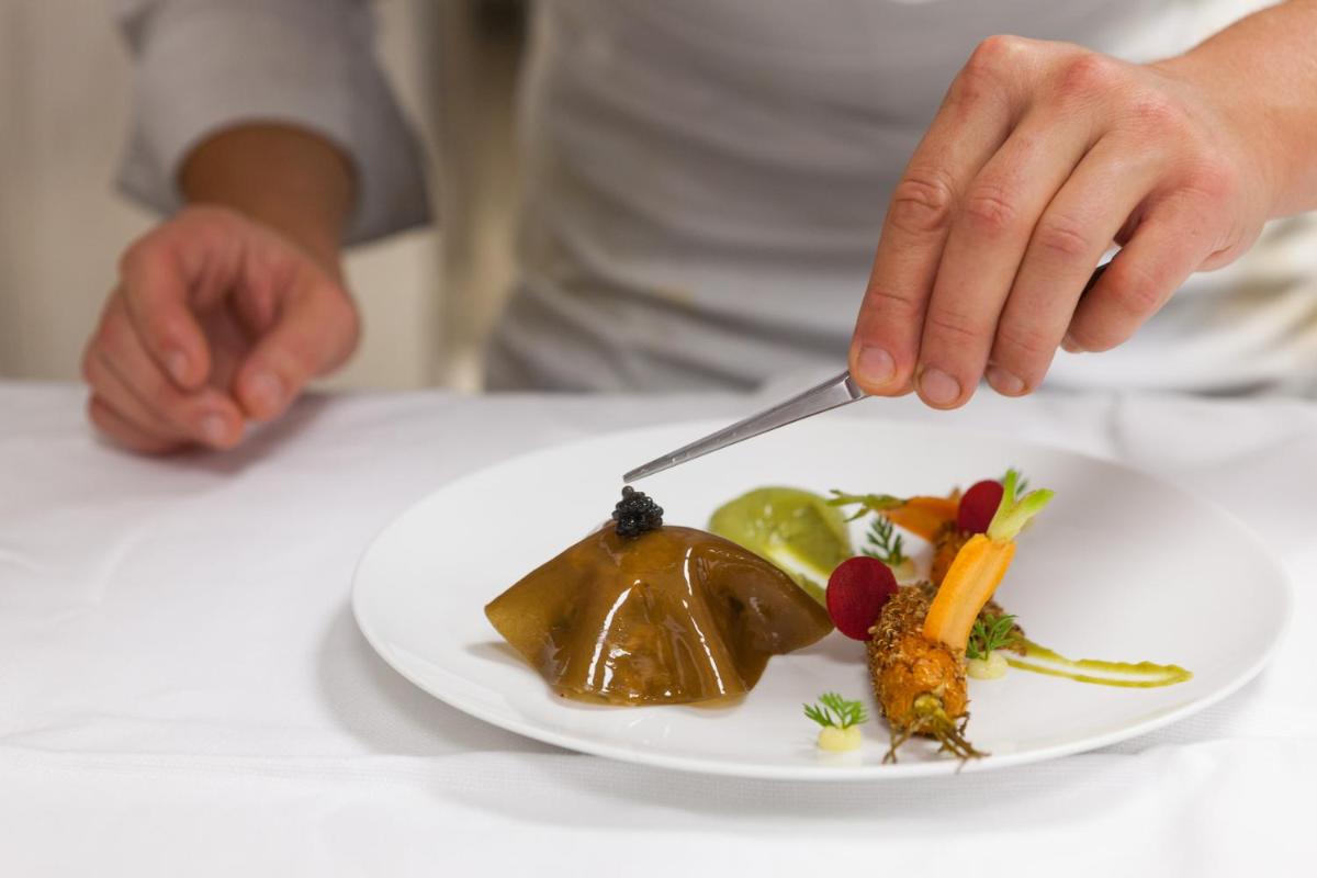 Nourriture dans l'hôtel ou à proximité