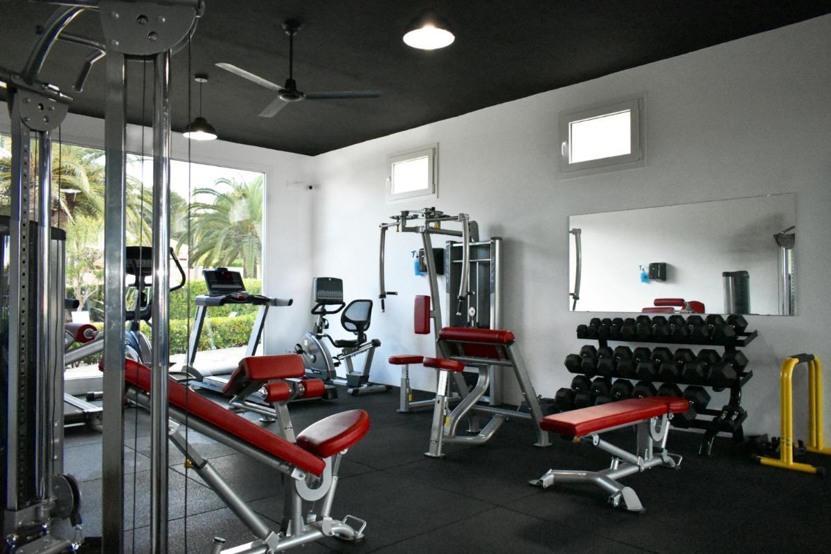 Gimnasio o instalaciones de fitness de Hotel Na Taconera