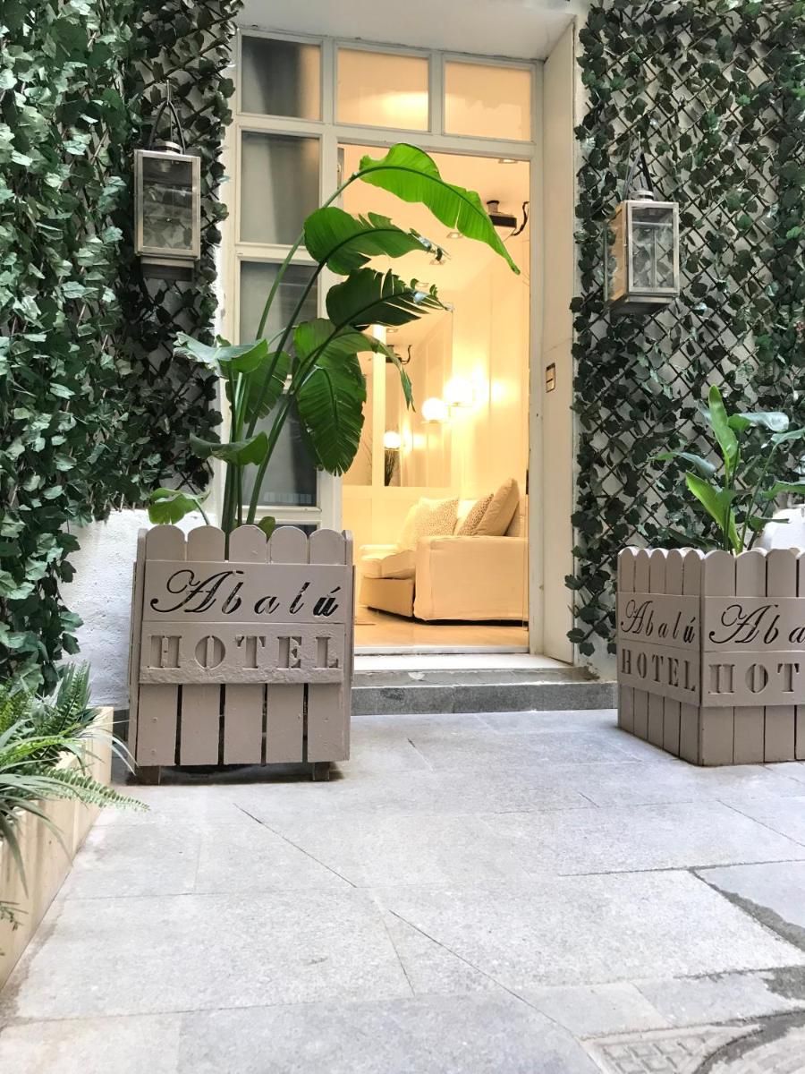 Jardín al aire libre en Abalú Design Boutique Hotel Gran Via
