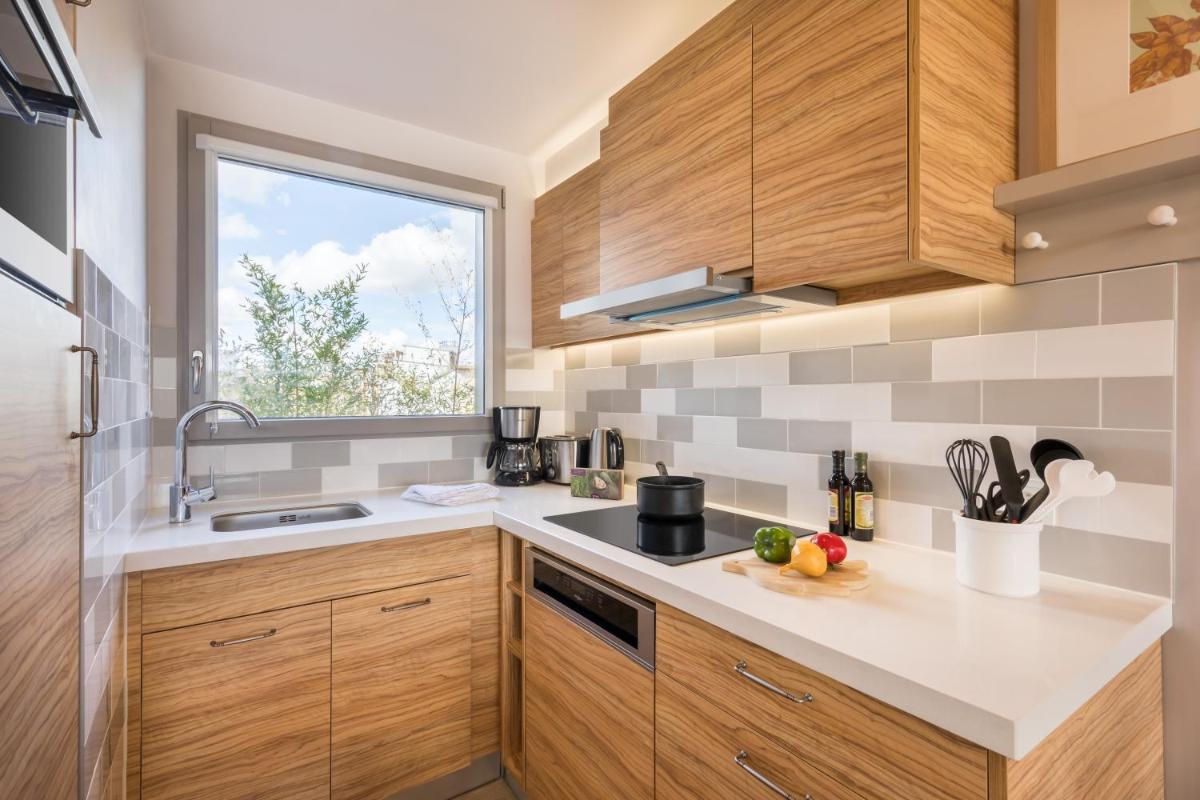 Una cocina o zona de cocina en Center Parcs Villages Nature Paris