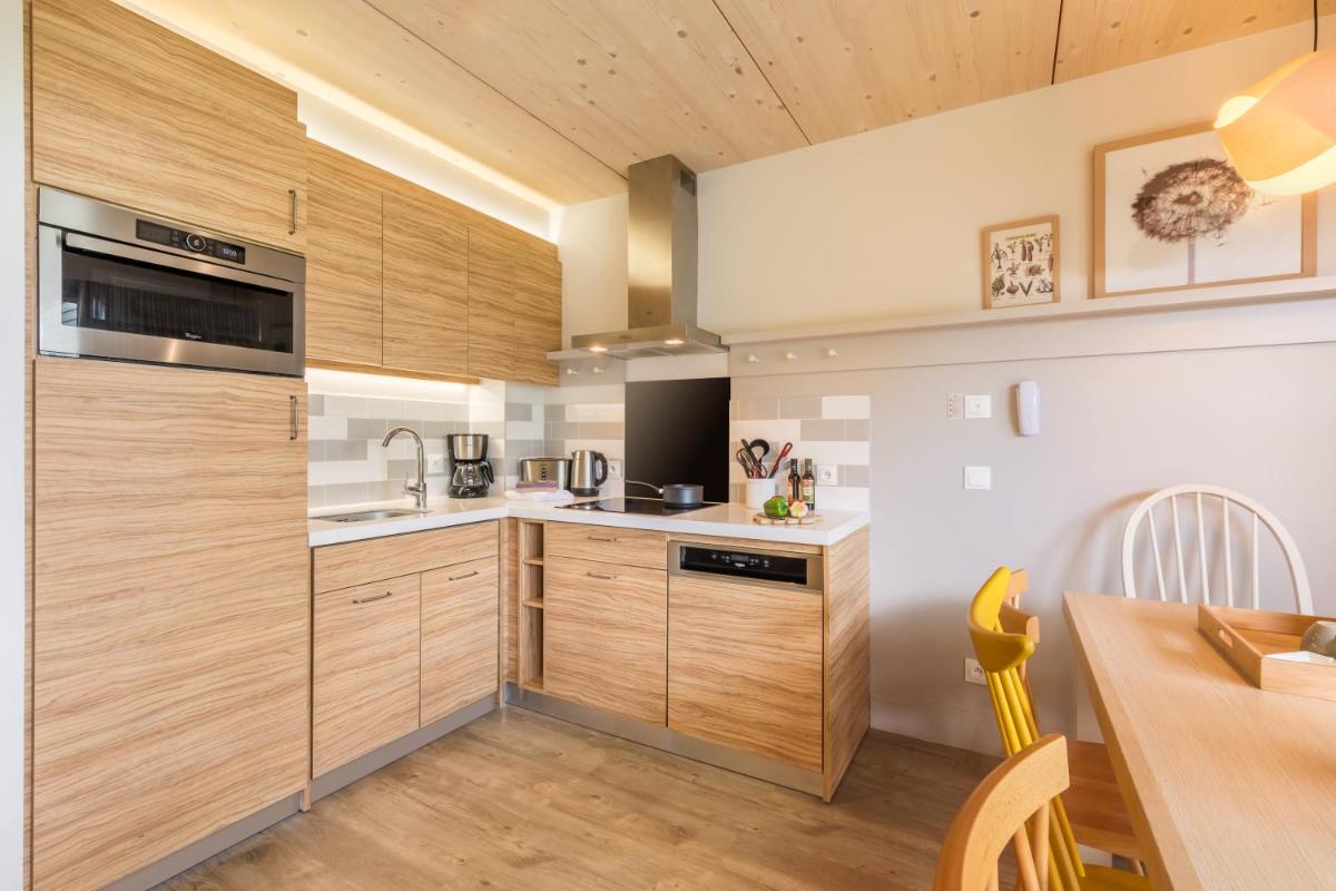 Una cocina o zona de cocina en Center Parcs Villages Nature Paris