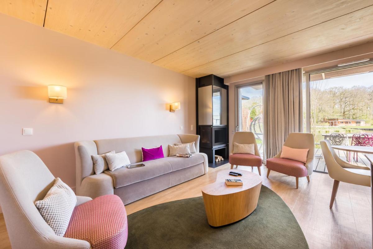 Zona de estar de Center Parcs Villages Nature Paris