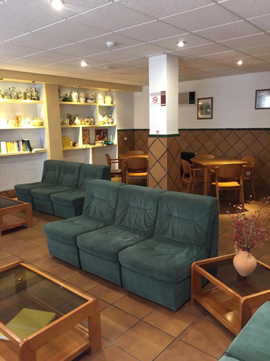 Zona de estar de Hotel Castellote
