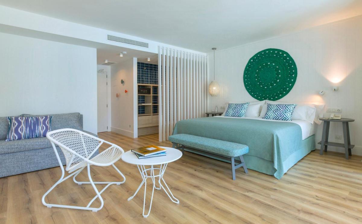 Zona de estar de Blaumar Hotel