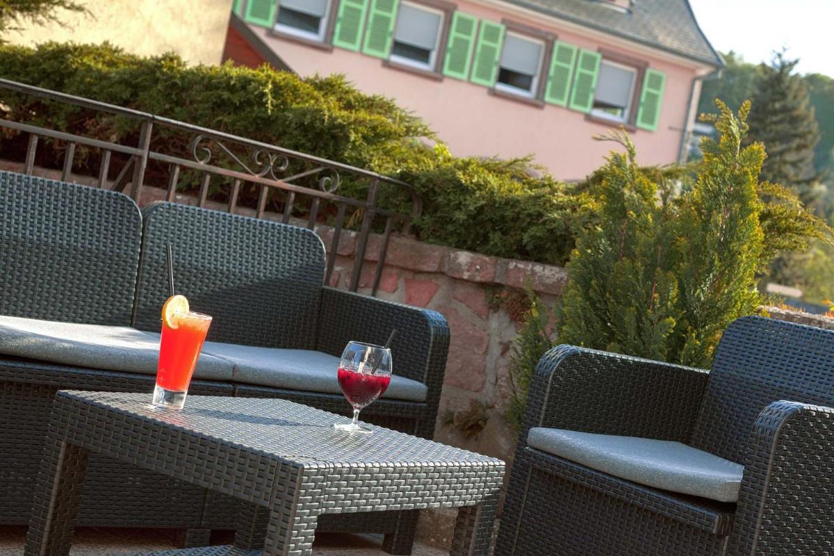 Boissons dans l'établissement Hôtel Restaurant et Spa Au Tilleul