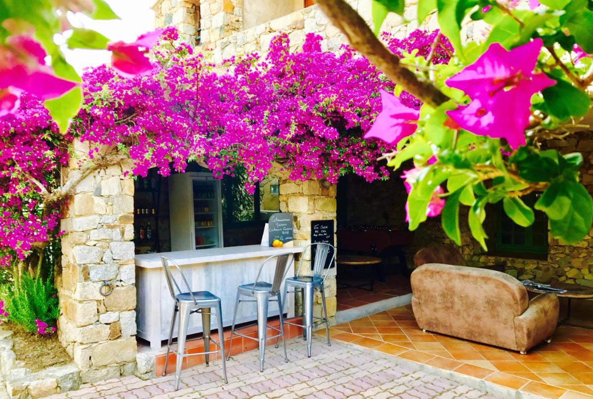 Jardin de l'établissement Hôtel Casa Rossa & Spa