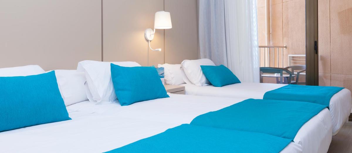 Cama o camas de una habitación en Hotel & Spa Peñiscola Palace