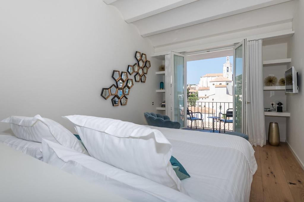 Cama o camas de una habitación en Boutique Hotel Villa Gala by Fimedhotels