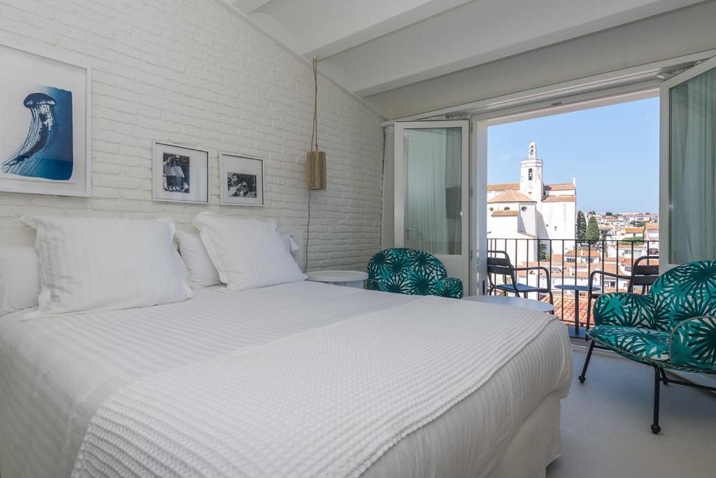 Cama o camas de una habitación en Boutique Hotel Villa Gala by Fimedhotels