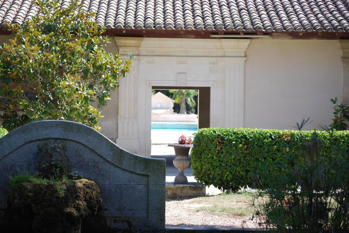 Jardin de l'établissement Domaine du Grand Malherbes
